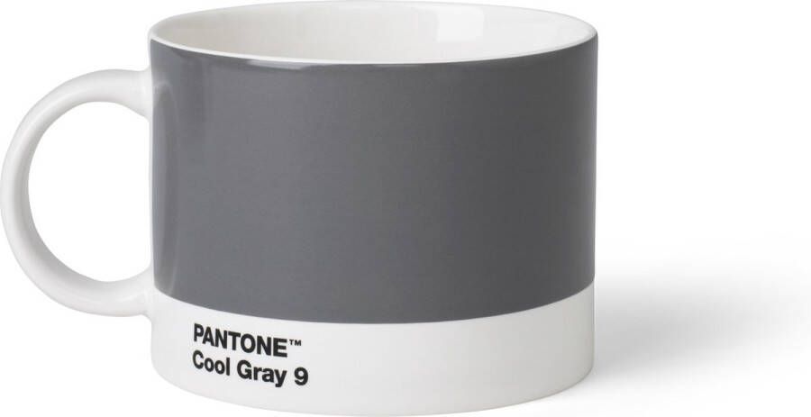 Copenhagen Design Pantone Theekop Bone China Cool Gray 9 C