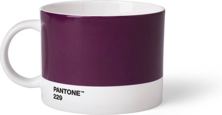 Vepa Bins Copenhagen Design mok Pantone 475 ml 10 5 cm keramiek aubergine