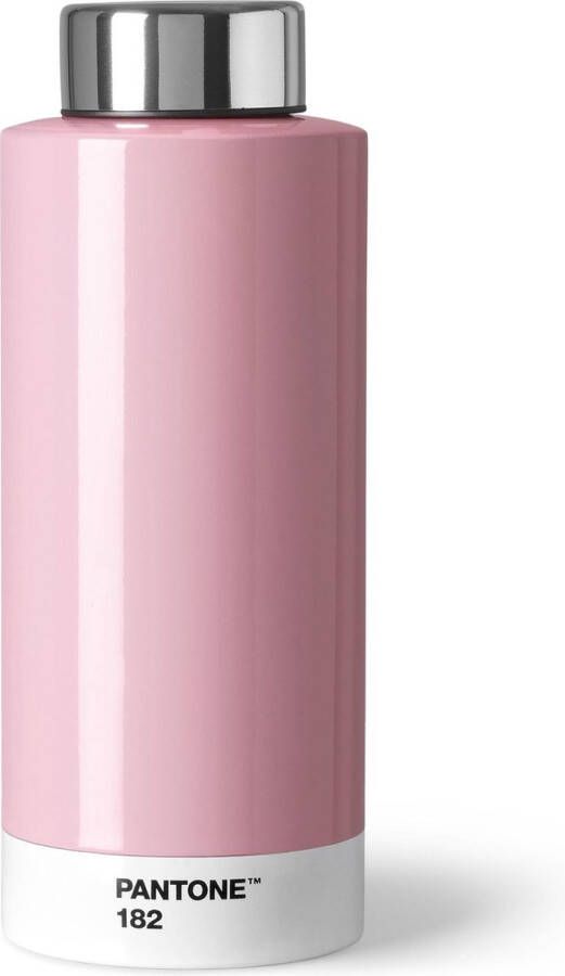 Vepa Bins Copenhagen Design drinkfles Pantone 19 cm RVS 630 ml roze