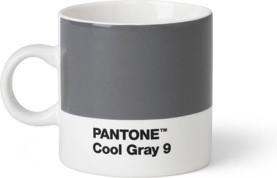 Copenhagen Design Pantone Universe Espressobeker Bone China 120 ml Cool Gray 9 C