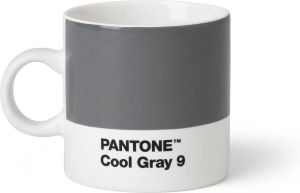 Copenhagen Design Pantone Universe Espressobeker Bone China 120 ml Cool Gray 9 C