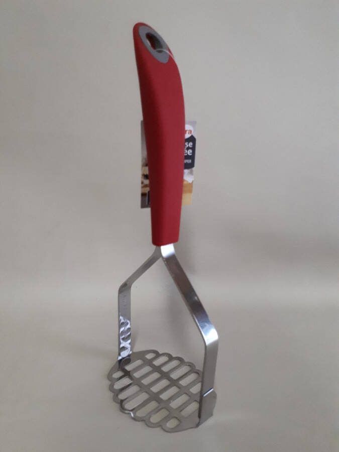 Cora Aardappelstamper inox met soft greep