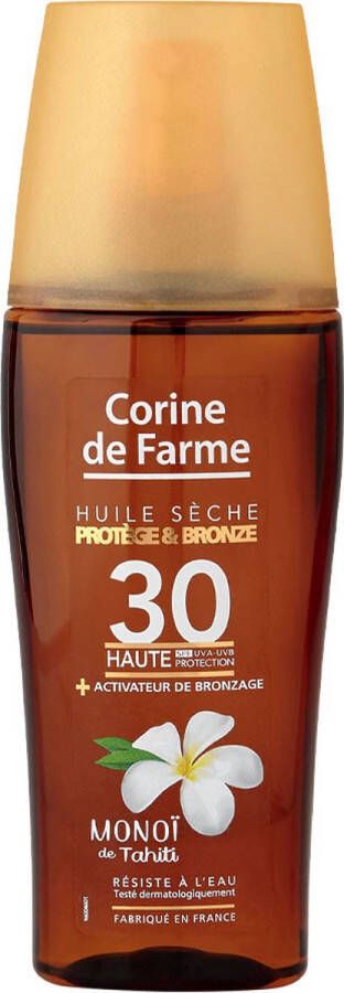 Corine de Farme Droge olie Beschermt & Bruint SPF30 Zonnebrand Olie 150ml