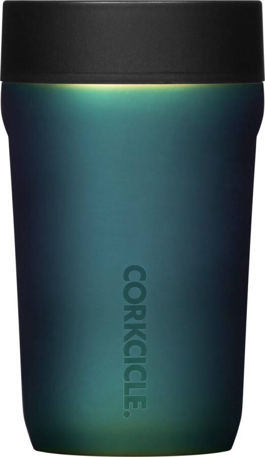 Corkcicle Commuter Cup- Koffiebeker To Go -270ml Thermosbeker RVS & driewandig Koffie Beker- Dragonfly