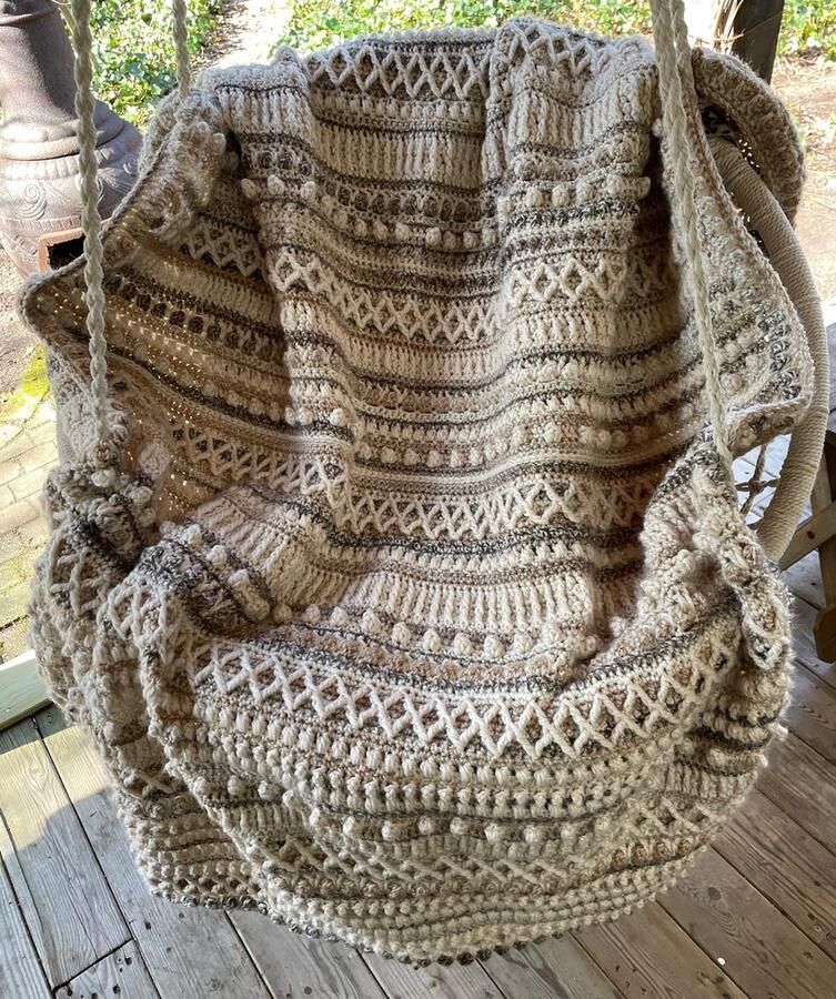 Corneeltje Wol HAAKPAKKET PLAID VARIA NATUREL CA. 120 X 150 CM