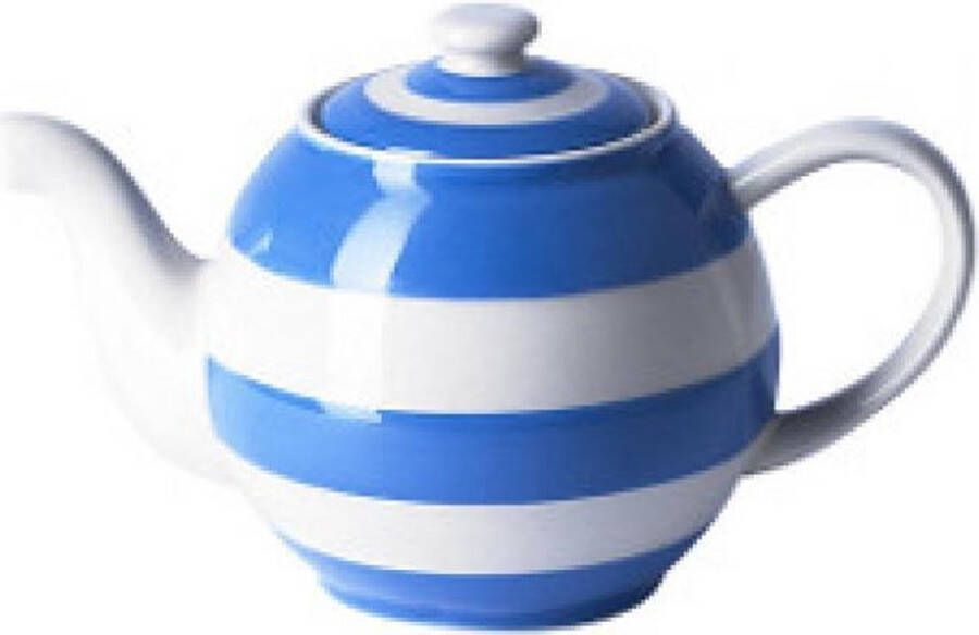 Cornishware CornishBlue Betty theepot Small 300 ml blauw wit strepen Tea for one