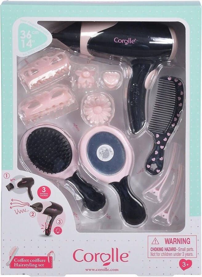 No brand Corolle Les Trendies Poppen Hairstyling Set