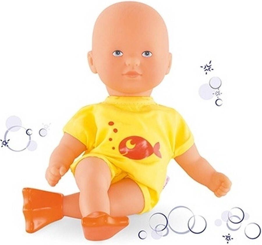 Fan Toys COROLLE Mini-bad Poupon geel 20 cm Vanaf 18 maanden