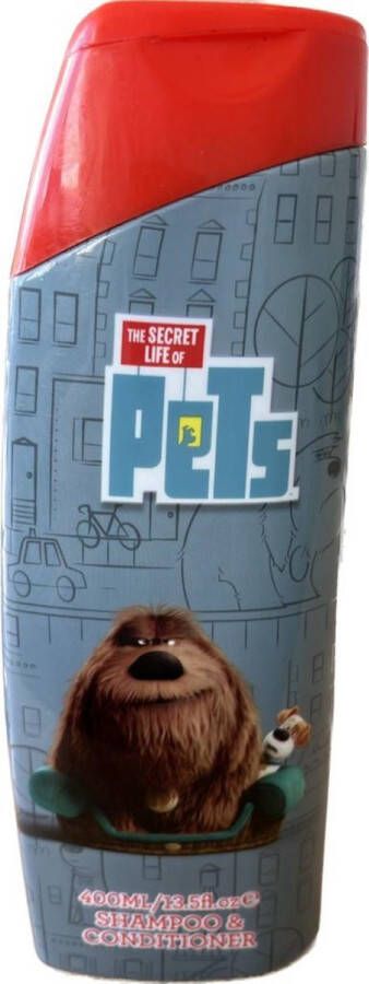 Corsair The secret life of pets 2 in 1 shampoo & conditioner 3 stuks