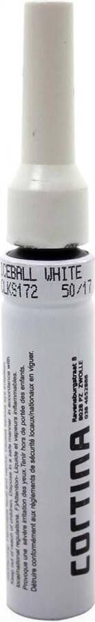 No brand Cortina lakstift Iceball White PGSW 89145