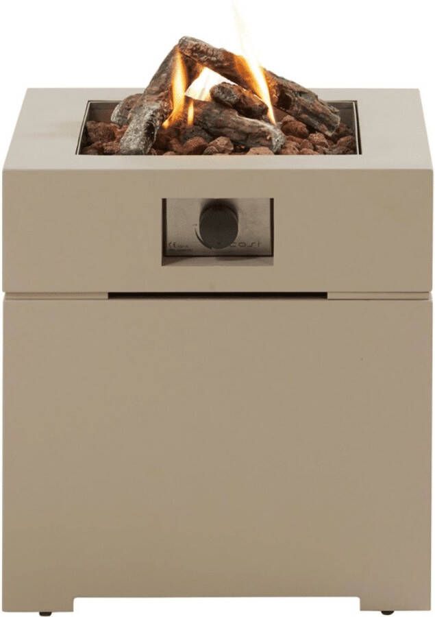Van Kooten Tuin en Buitenleven Cosibrixx 60 taupe 60x60x61 cm