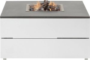 Cosi Fires Cosipure White Grey (100 cm) Vuurtafels Aluminium Wit