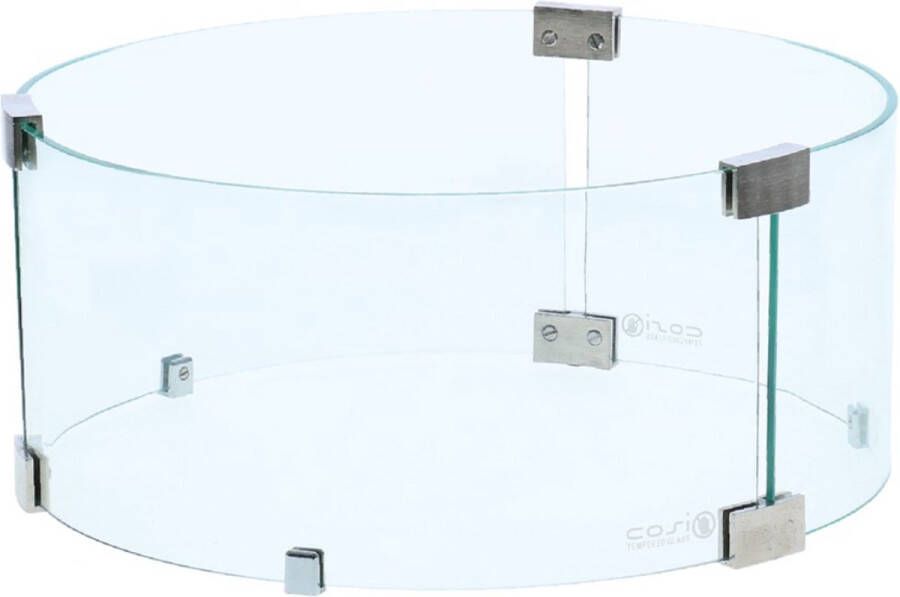 Cosi Round Glass Set L ( loft 120 Round) Transparant Geschikt Voor De loft 120 Round