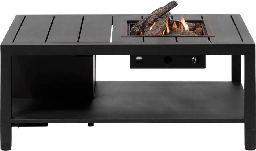 Cosi Fires Vuurtafel Cosiflow Recht Antraciet (120 cm) Vuurtafels Aluminium Grijs