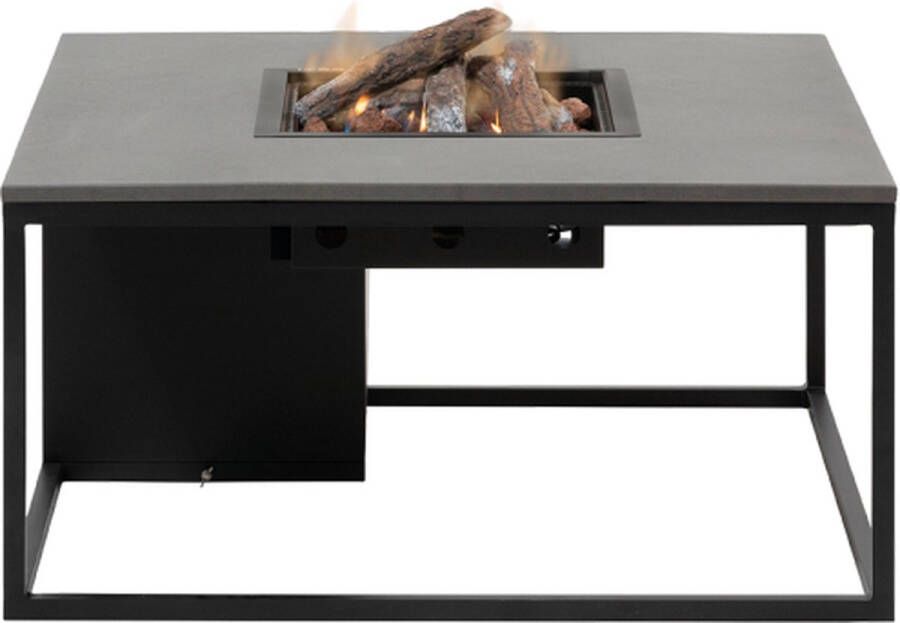 Cosi Fires Vuurtafel Cosiloft black grey Vuurtafels Aluminium Grijs