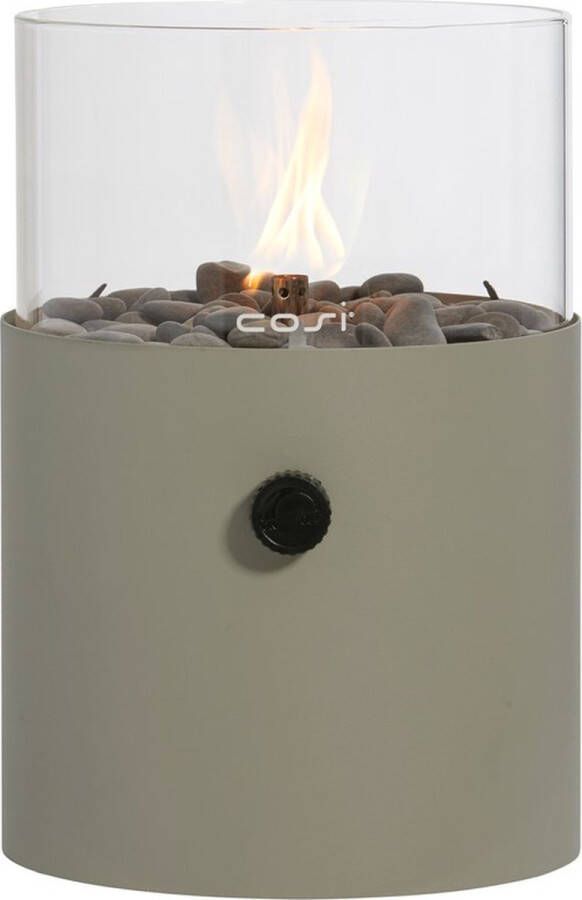 Cosi scoop XL Olive Gaslantaarn Unieke sfeermaker Voor binnen en buiten Brand 5 tot 6 uur op een gascartouche