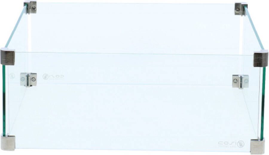 Cosi Square glass set L Geschikt voor loft 100 & pure 100
