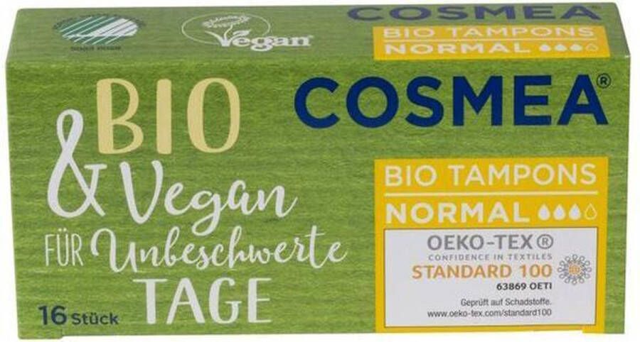 Cosmea Bio Tampons Normal 16 stuks Normal