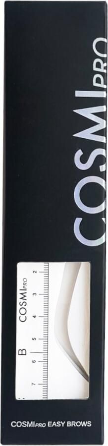 CosmiPro Easy Brows BLACK Natural Soft Wenkbrauw Stickers voor een Natuurlijke Uitstraling