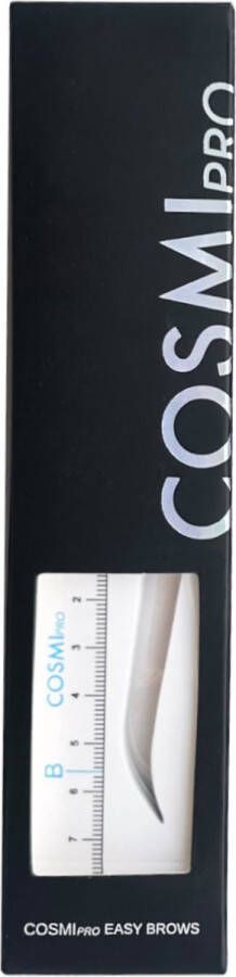 CosmiPro Easy Brows BLUE Elegant Wenkbrauw Stickers voor een Verfijnde Look