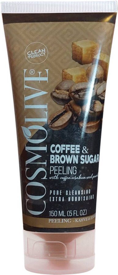 Cosmolive Koffie & Bruine Suiker Peeling 150 ml