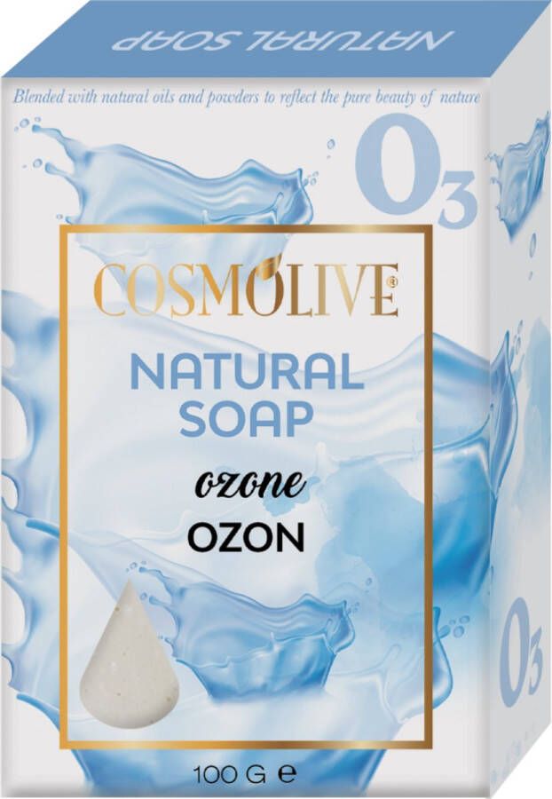 Cosmolive Ozon Natuurlijke Zeep (Zeepblok) 4 x 100 gr