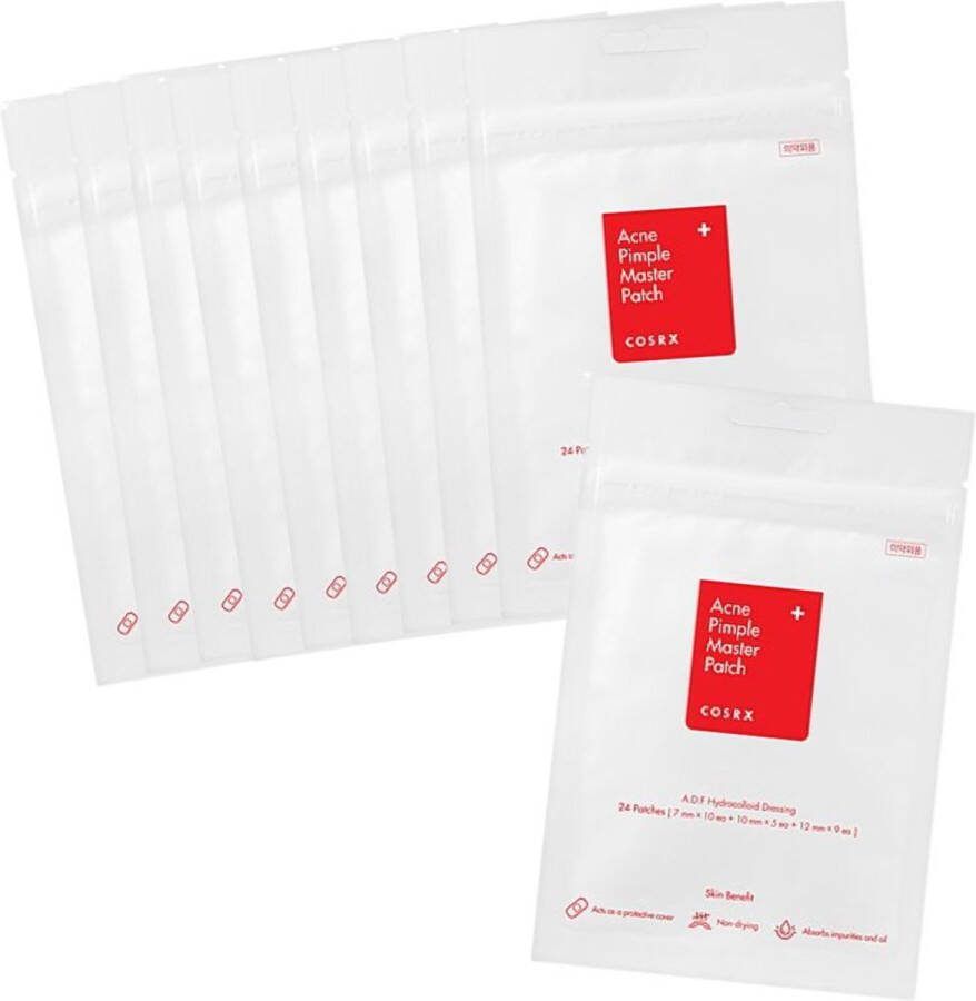 CosRx Acne Pimple Master 24 patches x 10 Stuks Korean Skin Care Volume Deal