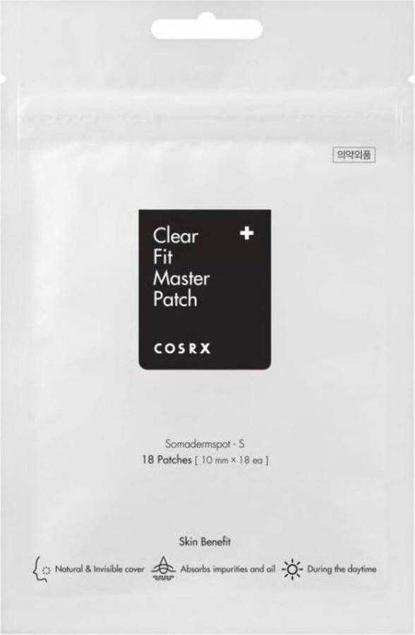 CosRx Clear Fit Master Patch 18 patches | Puisten Patch | Acne Pleister | Acne Patch