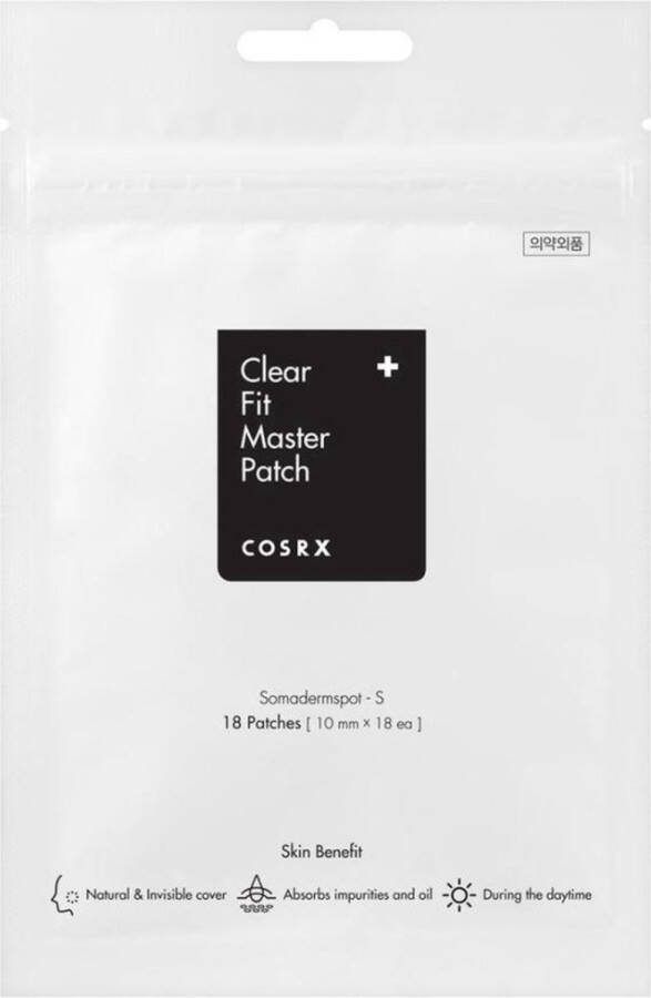 CosRx Clear Fit Master Patch 18 patches | Puisten Patch | Acne Pleister | Acne Patch