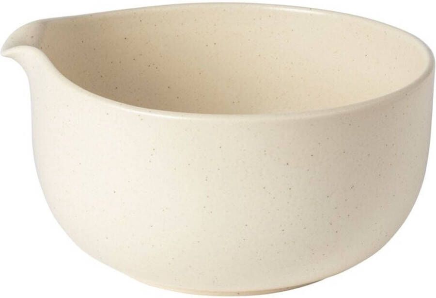 Costa Nova & Casafina Costa Nova Pacifica mengkom creme fine stoneware 28 cm rond