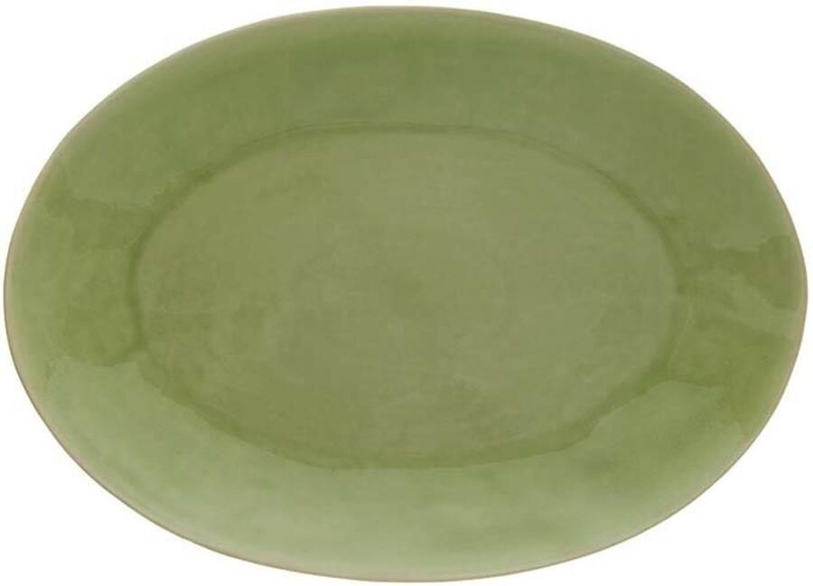 Costa Nova & Casafina Ovale serveerschaal 'Riviera' (Frisgroen 40cm)