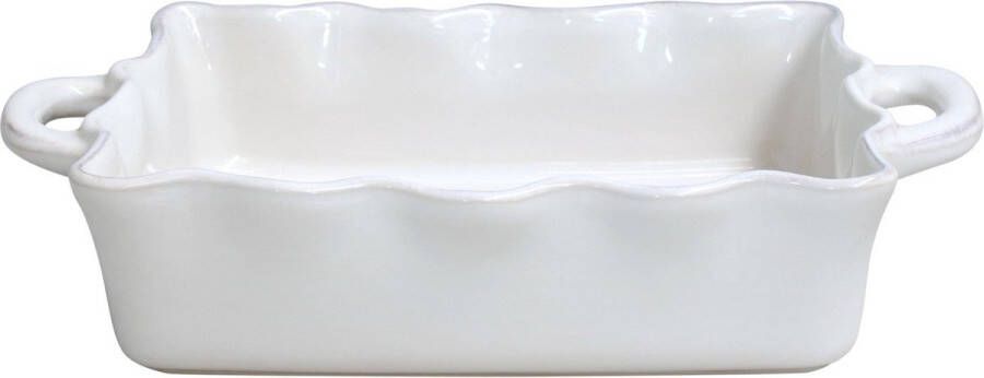 Costa Nova & Casafina Rechthoekige ovenschaal 'Cook & Host' (Wit 34cm)
