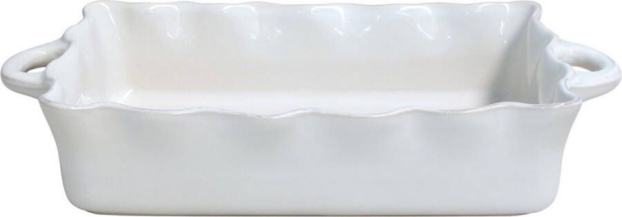Costa Nova & Casafina Rechthoekige ovenschaal 'Cook & Host' (Wit 44cm)