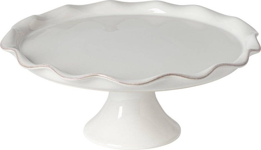 Costa Nova & Casafina Serveerplateau met voet 'Cook & Host' (Wit 30cm)