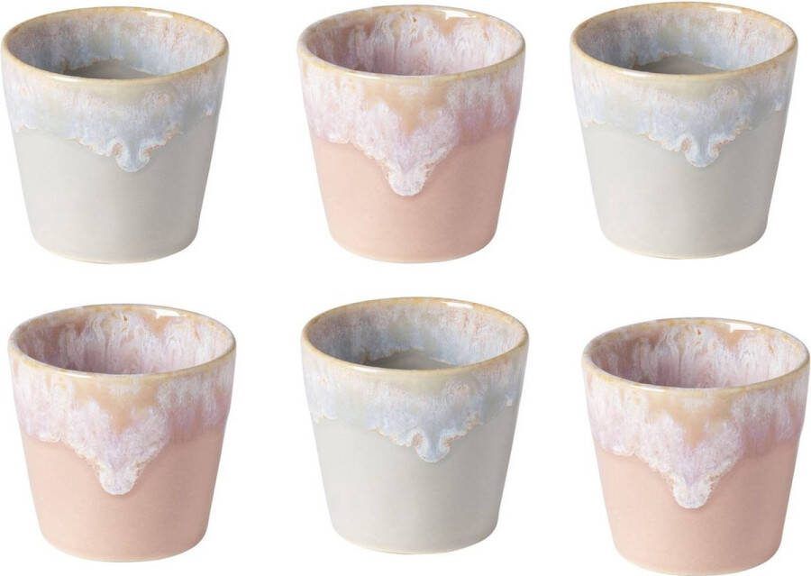 Costa Nova Grespresso espresso kopjes set van 6 in de kleur Elegance 6 cm 0 9 L