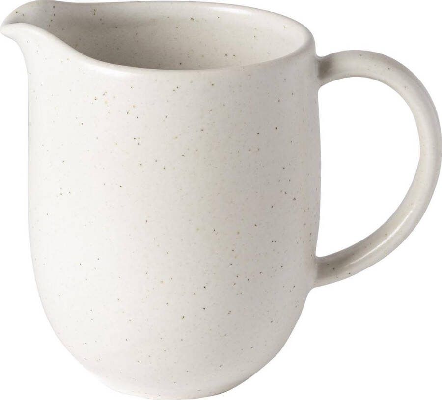 Costa Nova servies schenkkan Pacifica creme 1 64L aardewerk rond 20 cm