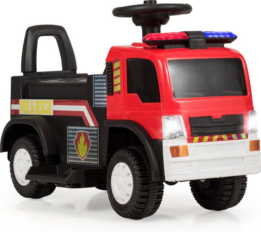 Costway Kinderauto Elektrische Auto Brandweerwagen