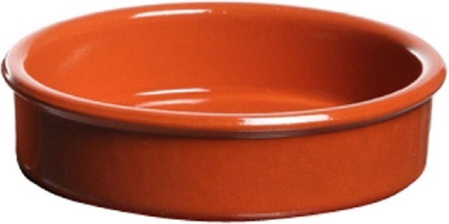 Cosy&Trendy 12x Luxe creme brulee schaaltjes terracotta 11 5 cm Hapjes schaaltjes Tapas schaaltjes