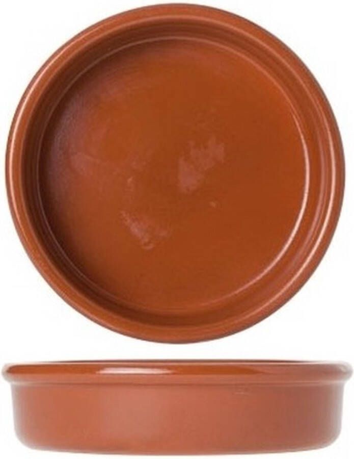 Cosy&Trendy 18x Luxe creme brulee schaaltjes terracotta 14 5 cm Hapjes schaaltjes Tapas schaaltjes