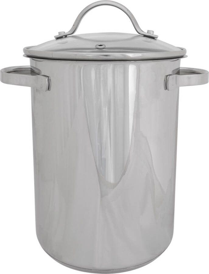 Cosy&Trendy Cosy & Trendy aspergepan kookpot met deksel RVS diameter 16cm x H21cm