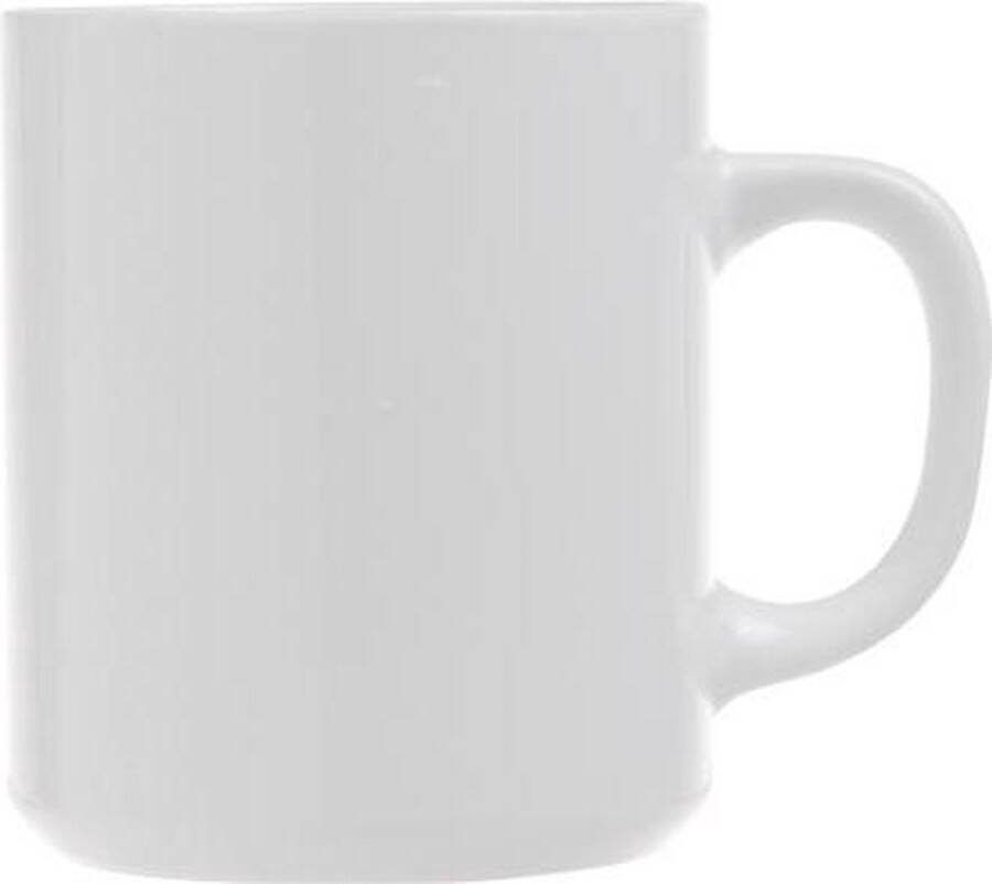 Cosy&Trendy BEKER WIT 0 30L D8XH10CM PORSELEIN