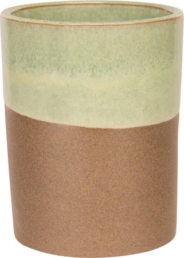 Cosy&Trendy Beker zonder oor 17cl basalt Fresh mint set 6
