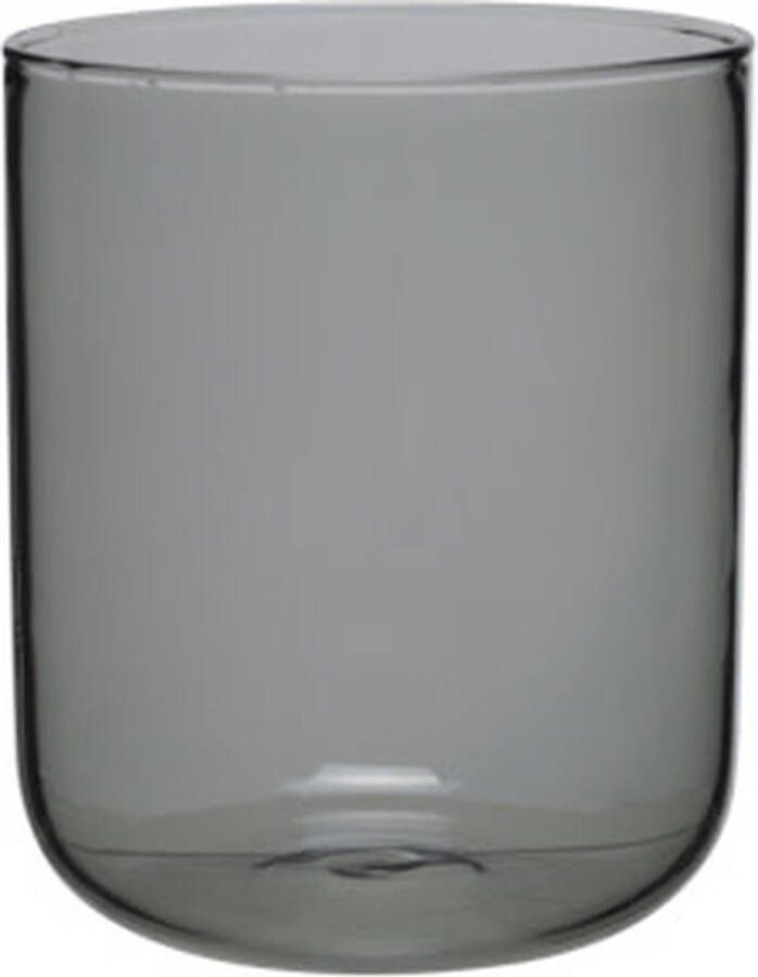 Cosy&Trendy Borosilicate glas zwart 31cl set van 6