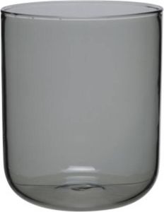 Cosy&Trendy Borosilicate glas zwart 31cl set van 6