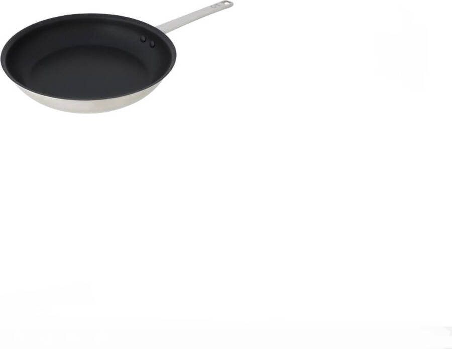 Cosy&Trendy Braadpan rvs zwart D24cm