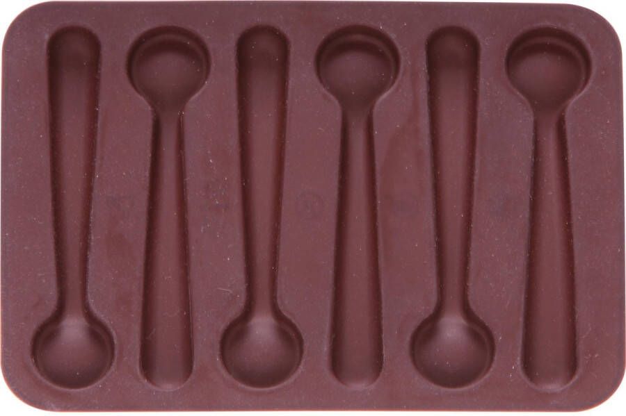 Cosy&Trendy Cosy & Trendy Chocoladevorm Lepel Silicone 16.8 cm x 11.8 cm x 1 cm
