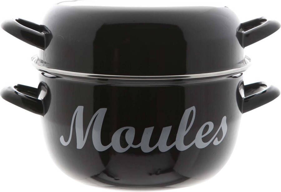 Cosy&Trendy Cosy and Trendy Mosselpan emaille 24 cm Moules mosselpot mosselen koken