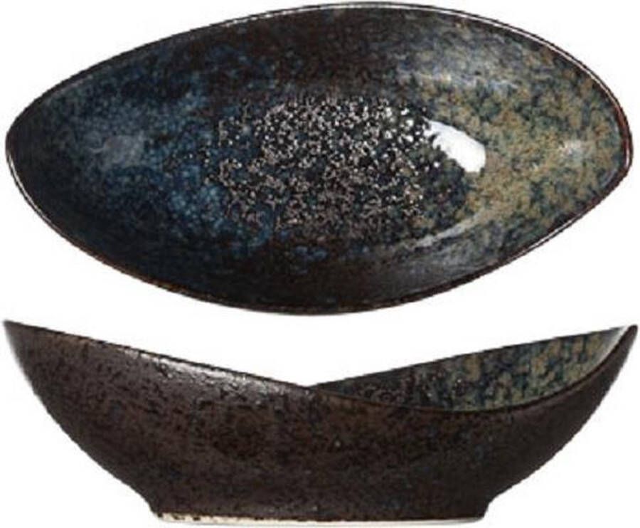 Cosy&Trendy Cosy en Trendy Black Yoru Schaaltje 16x8xh5cm Aardewerk (set van 6) En Yourkitchen E-kookboek Heerlijke Smulrecepten