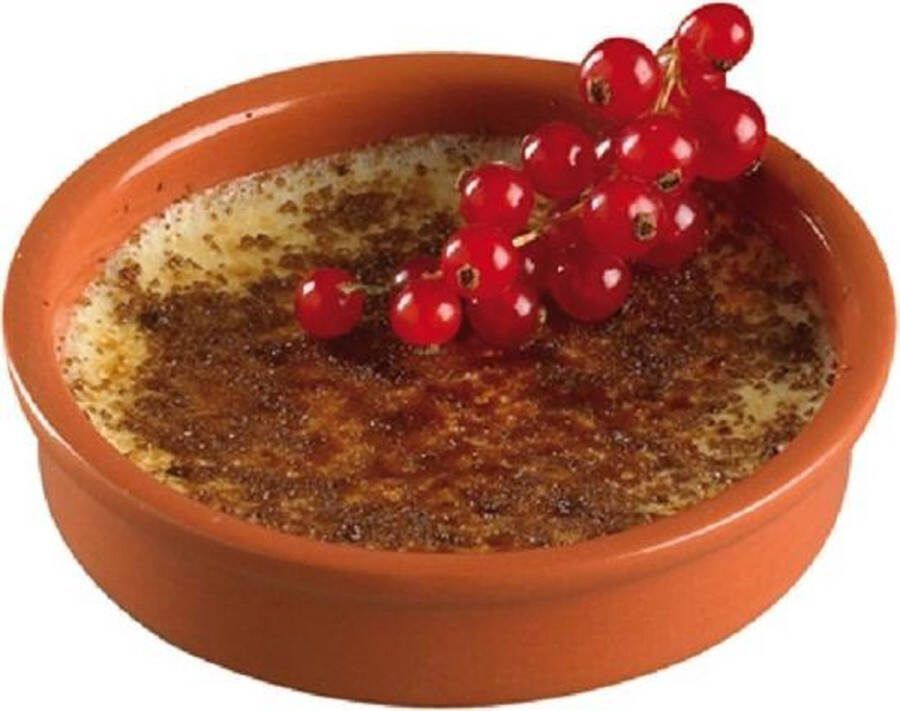 Cosy&Trendy Cosy en Trendy Creme Brulee Schaaltje D12cm Terracotta Aardewerk (set van 12) En Yourkitchen E-kookboek Heerlijke Smulrecepten