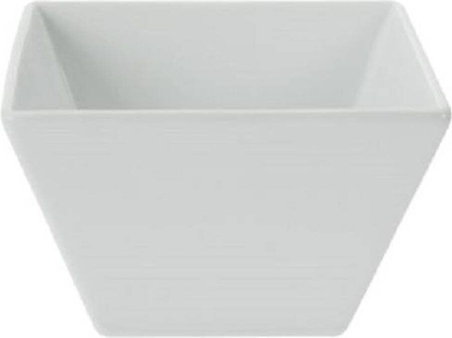 Cosy&Trendy Cosy en Trendy Napoli White Schaal 12x12xh7 5cm Aardewerk (set van 6) En Yourkitchen E-kookboek Heerlijke Smulrecepten